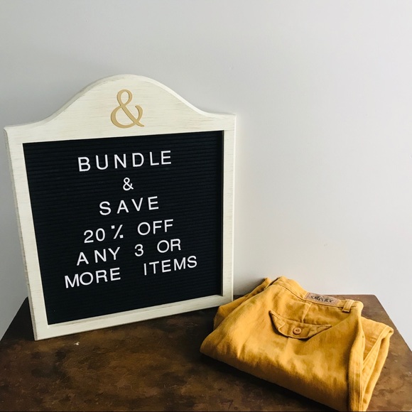 Crazy Jean Beautiful Vintage Yellow Pant - Picture 2 of 8